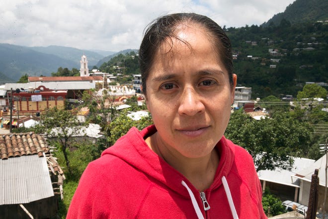 Blanca Hernández worked for years at a Wisconsin dairy farm before returning to Texhuacán, in Veracruz, México.