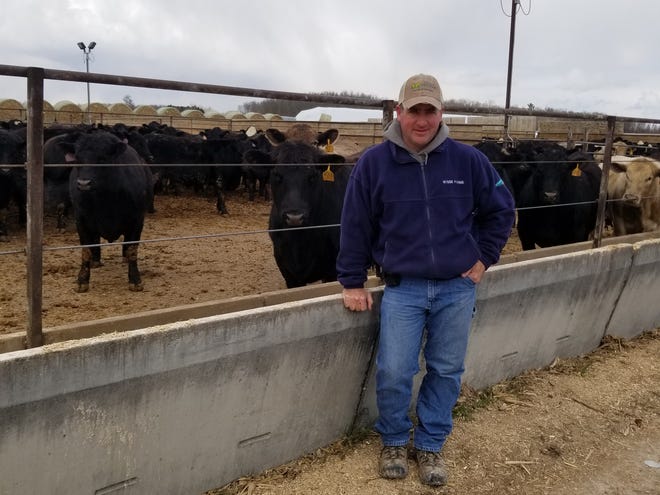 Kevin Nysse, a third generation beef farmer near Denmark, Wis., says the beef industry has been hit just as hard as the dairy industry from the disruption in the supply chain.