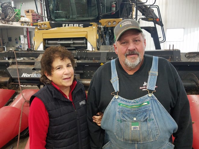 Charlie Hammer and Nancy Kavazangian are one of five nominees for the Wisconsin Leopold Conservation Award.  They raise corn, soybeans and wheat on their Dodge County farm and have utilized numerous innovative systems to conserve soil, protect the environment and improve production on their farm.